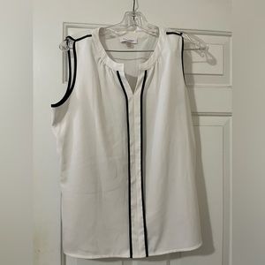 Calvin Klein sleeveless blouse